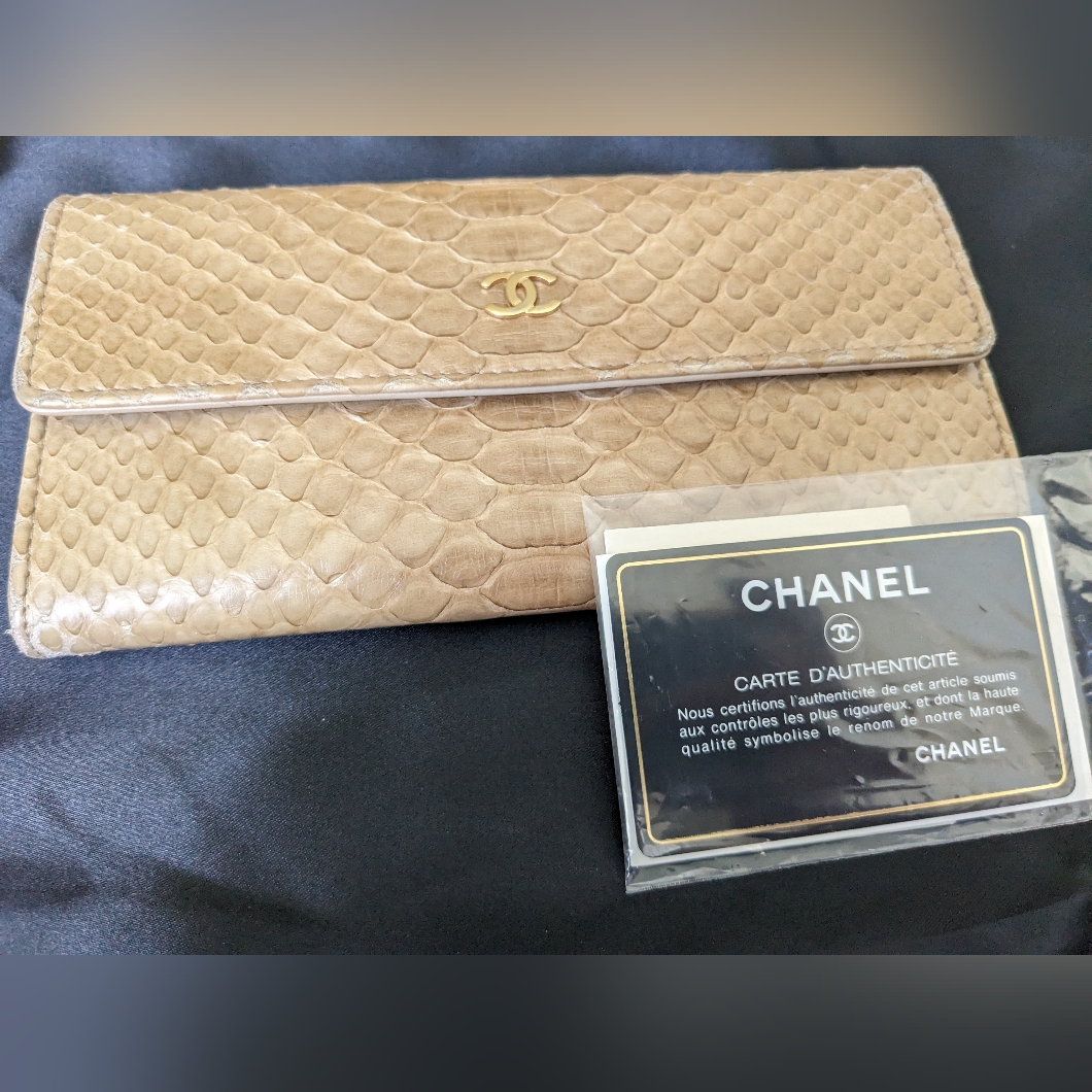 Chanel Python Wallet